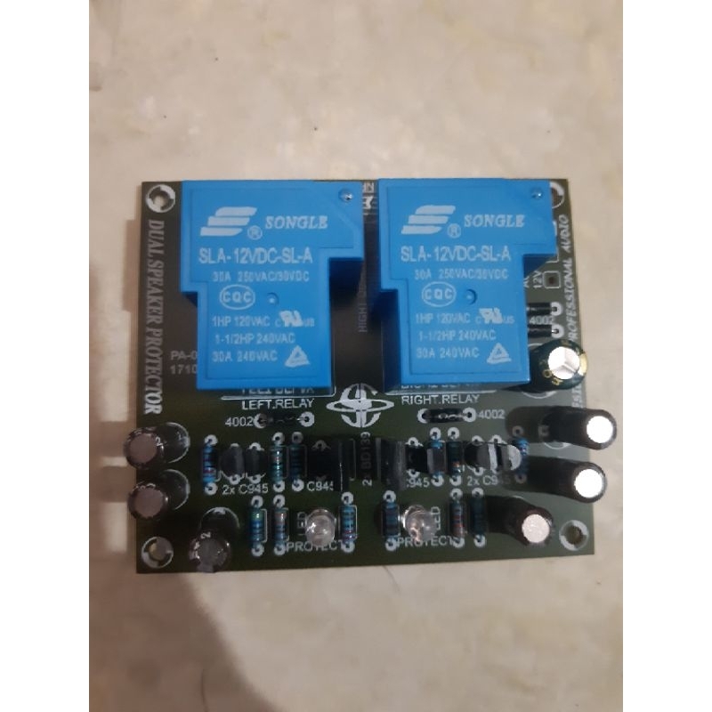 kit speaker protector stereo 30 amper spiker protektor