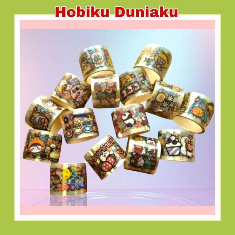 

Stiker Viral Momo / Momo Rolling Tape / Selotip / Momo Sticker Roll - PCS
