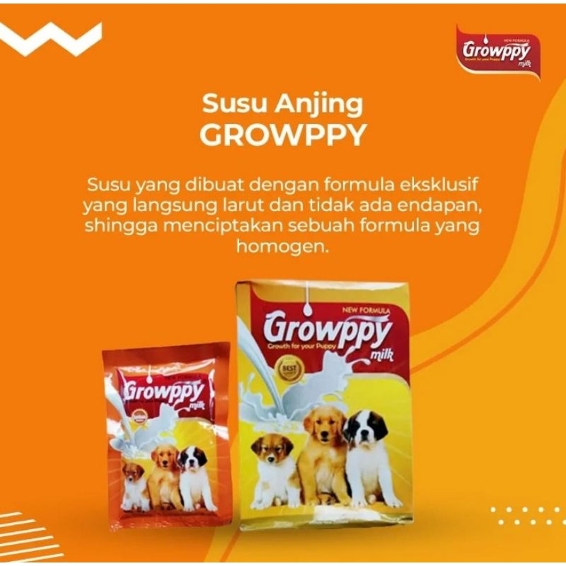 

Growppy Milk (isi 10 sachet)