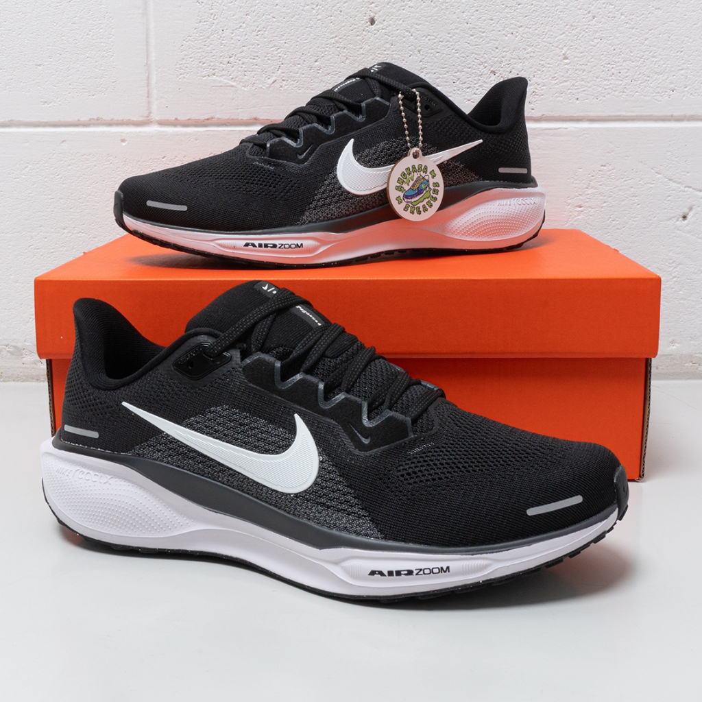 Sepatu Running Nike Air Zoom Black White