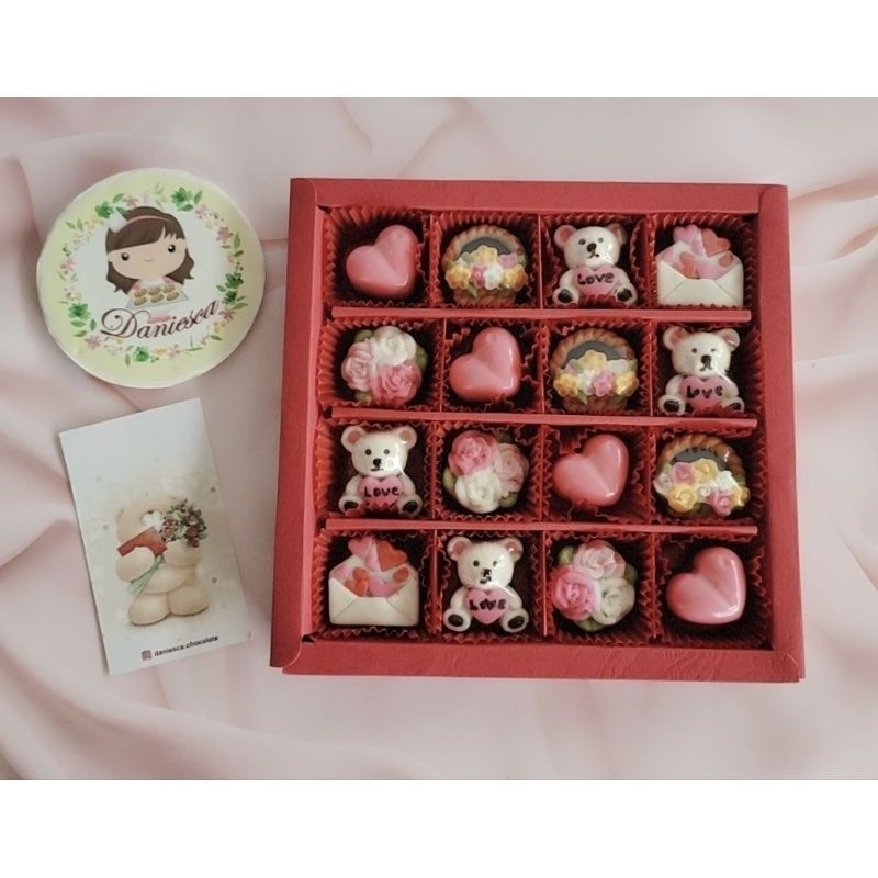 

.VD03-Coklat Beruang Valentine viral valday ( ds bgr )