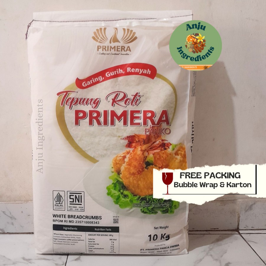 

Breadcrumbs White / Panko / Tepung Roti / Panir - 10kg