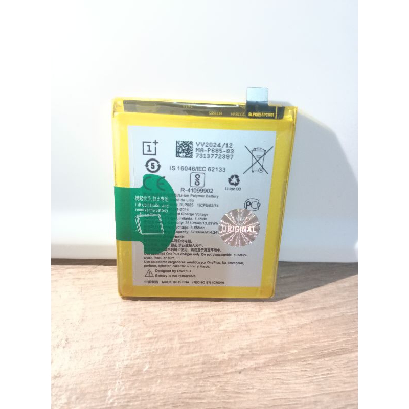 BATERAI BATRE BATRAI ONEPLUS 6T/ONEPLUS BLP685 ORIGINAL