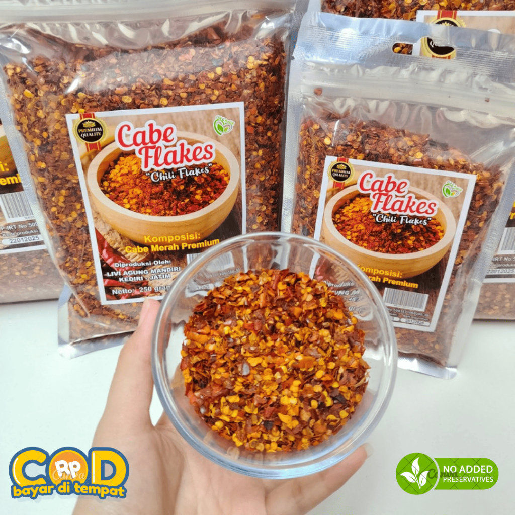 

CABE KASAR | CHILI FLAKES CABE GILING KASAR