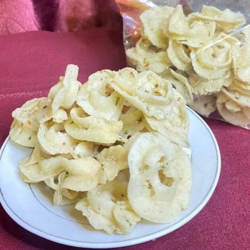 

( Berat 1 kg) KUE BUNGO DURIAN/BUNGA DURIAN GURIH KHAS PADANG