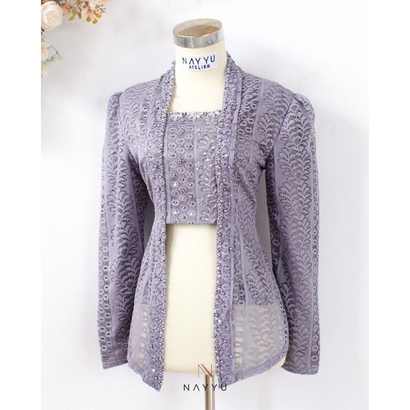 Atasan Kebaya Brokat Payet