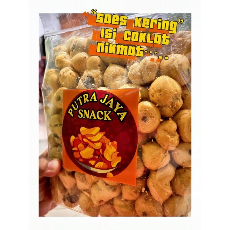 

soes kering isi coklat