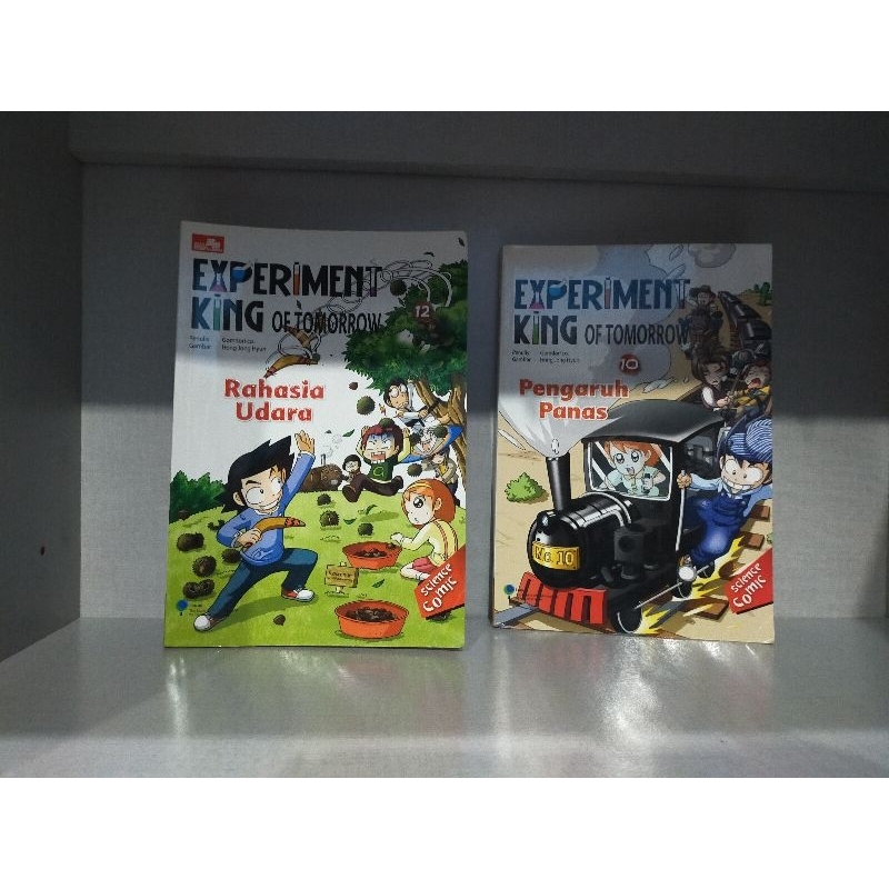 Komik Experiment King of Tomorrow : Rahasia Udara & Experiment King of Tomorrow : Pengaruh Panas (bu