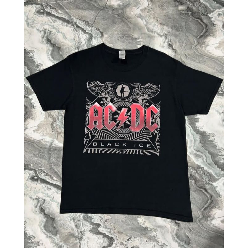 Kaos band pria ACDC second