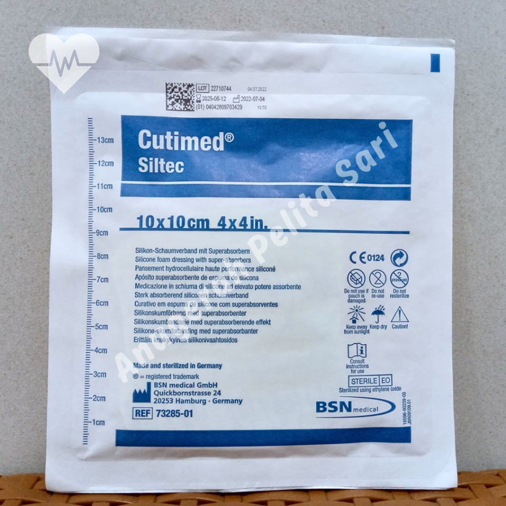 Cutimed Siltec 10 cm x 10 cm