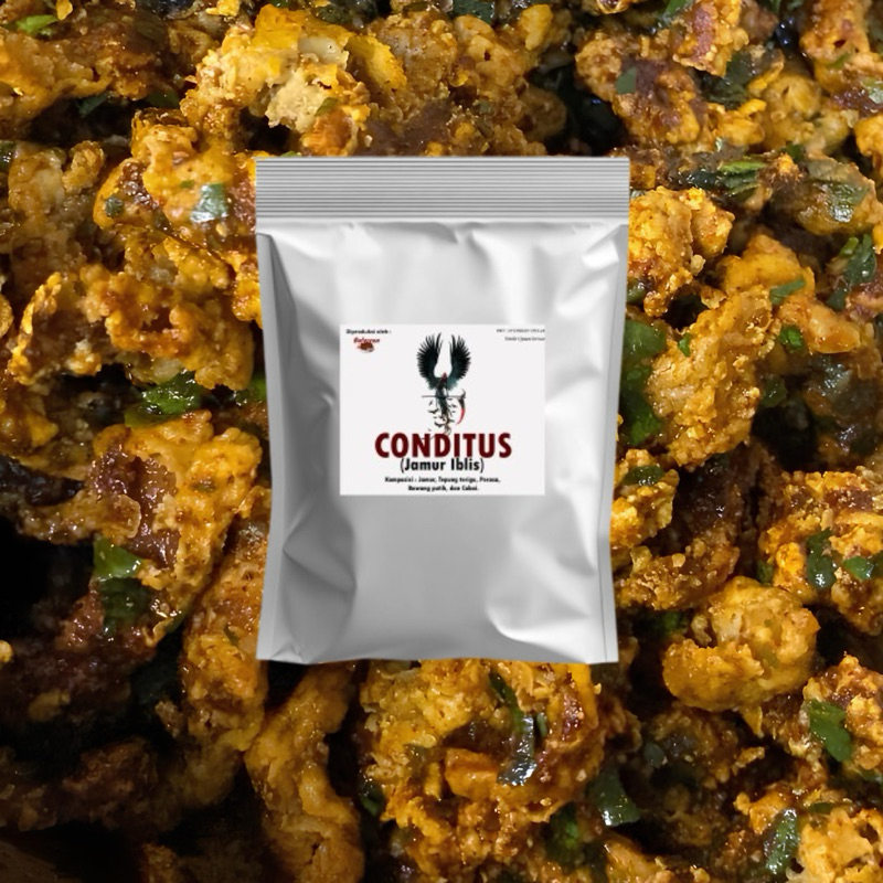 

Termurah Jamur Pedas Daun Jeruk kemasan 135 gram
