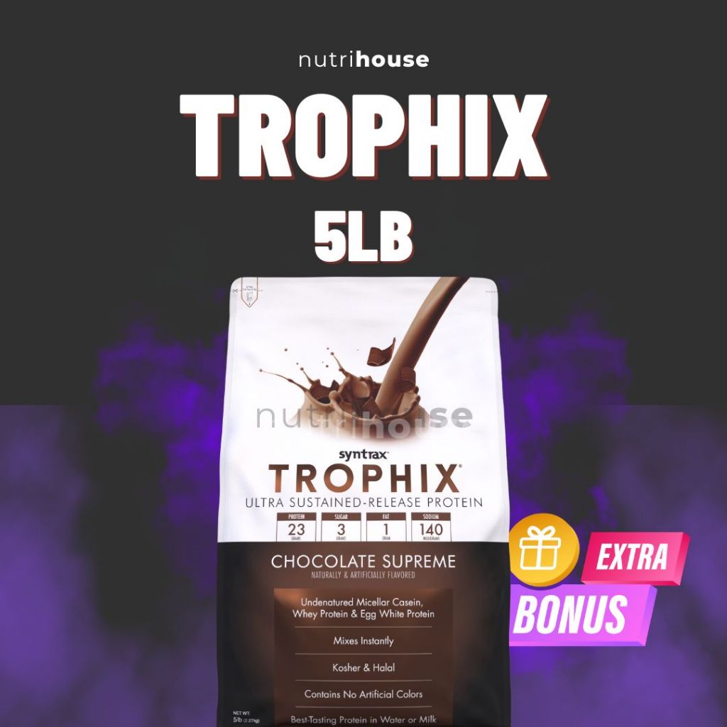 Syntrax Trophix 5lb Sustained Released Protein Blend