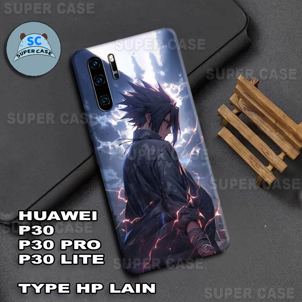 (Q29) Case HP untuk  HUAWEI P30 / P30 PRO / P30 LITE  Terbaru | MOTIF  NARUTO | Kesing HUAWEI P30 / 
