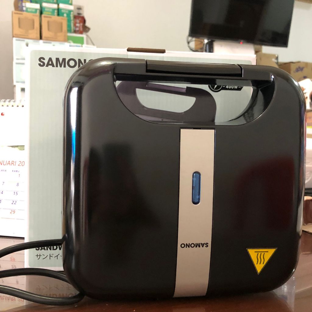 SAMONO Sandwich Maker Low Watt SW-SM400