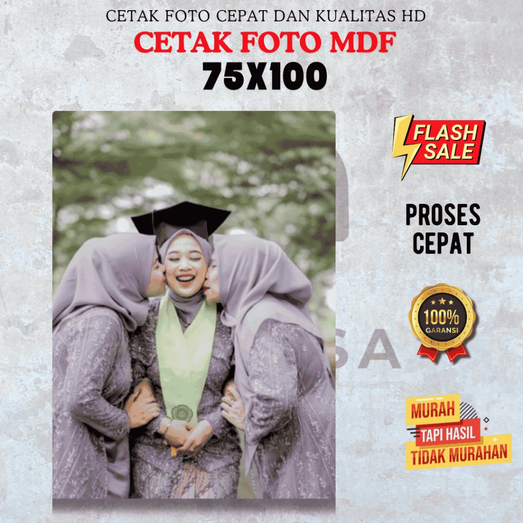CETAK FOTO BINGKAI 75x100cm Cetak Foto Wedding foto hiasan dinding kamar keren berkualitas TERMURAH