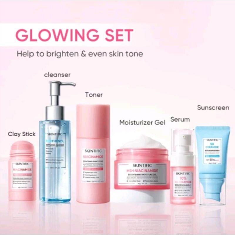 SKINTIFIC-6pcs Paket-Skincare Set