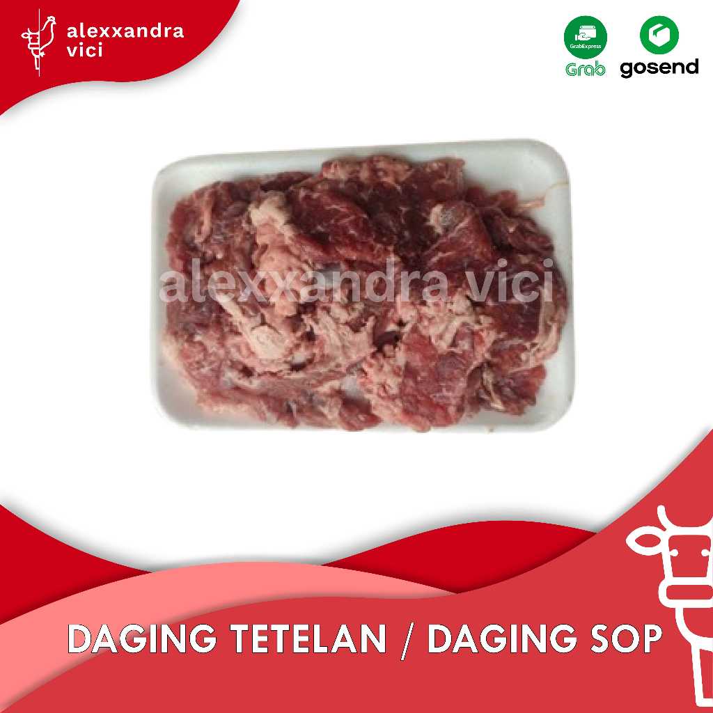 

Tetelan Sapi / Daging Sop / Tetelan Sop 500gr