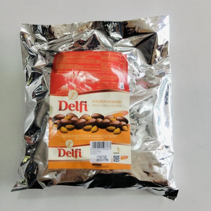 

QH Delfi Cokelat Almond/Mede 500gr Dan 1kg