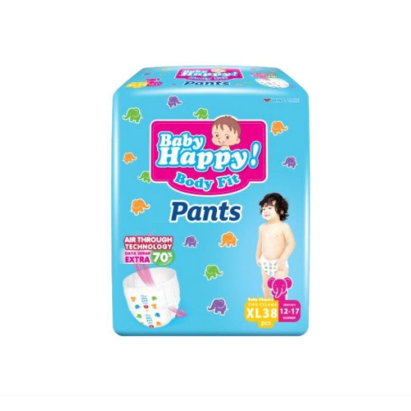 Baby Happy Pants ukuran XL isi 38pcs