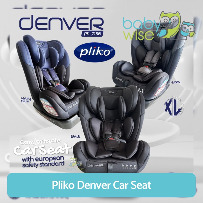 Pliko Denver Car Seat - Kursi Mobil Anak Bayi