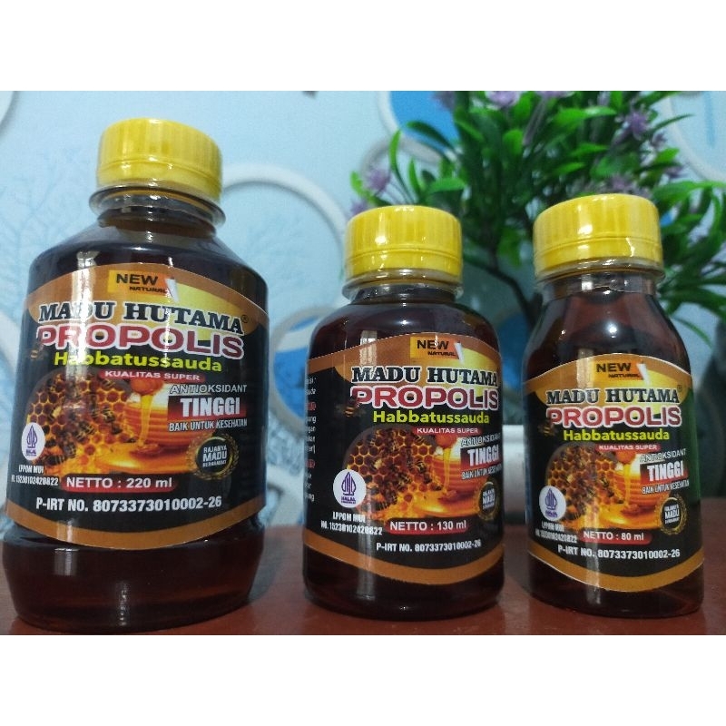 

Madu hutama propolis