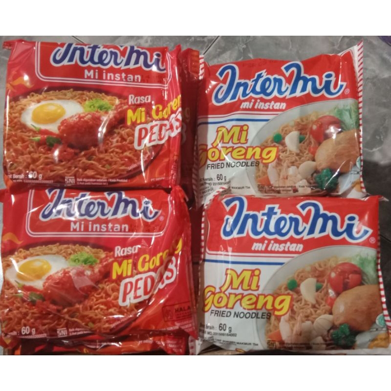 

PROMO!! 1PAKET MIX 20PCS INTERMIE GORENG & PEDAS