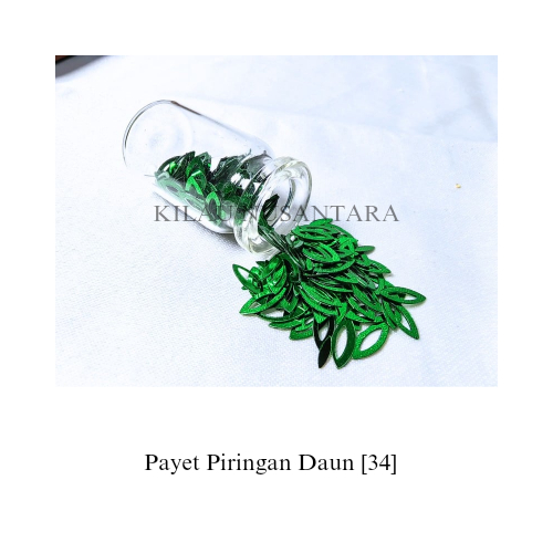 Payet Piringan Daun [34] - Per 10 Gram