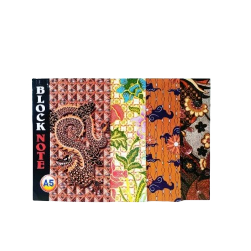 

BLOCK NOTE HORE BATIK A5 KECIL
