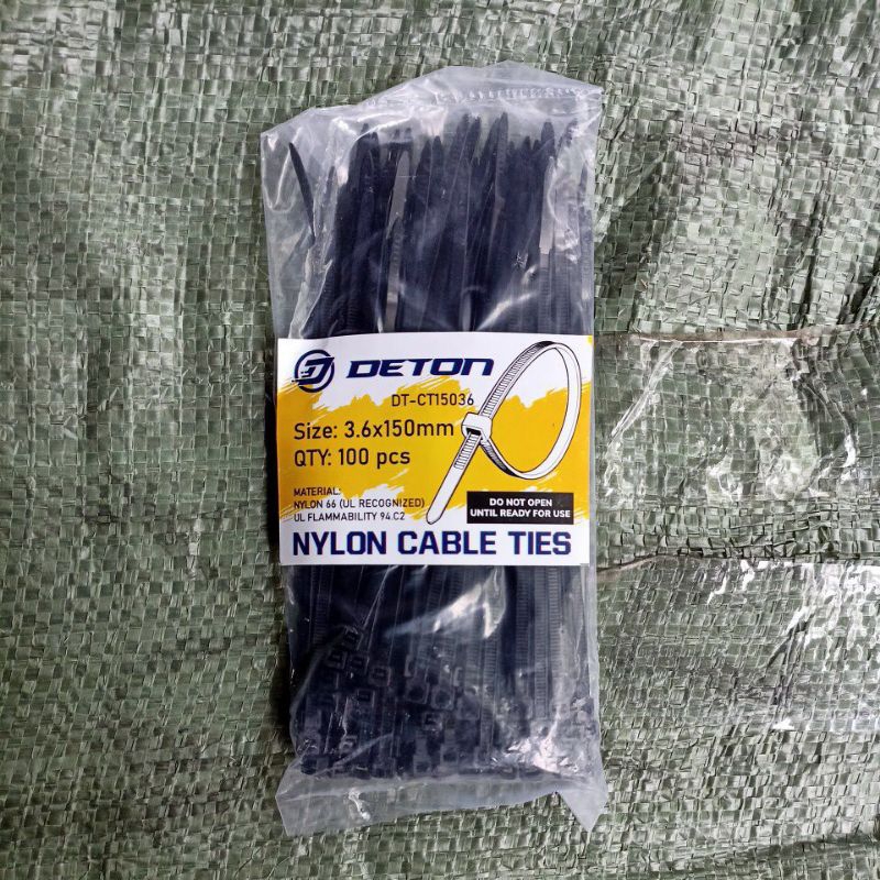

Cable Kabel Ties Tie Nylon 3.6 x 150 mm