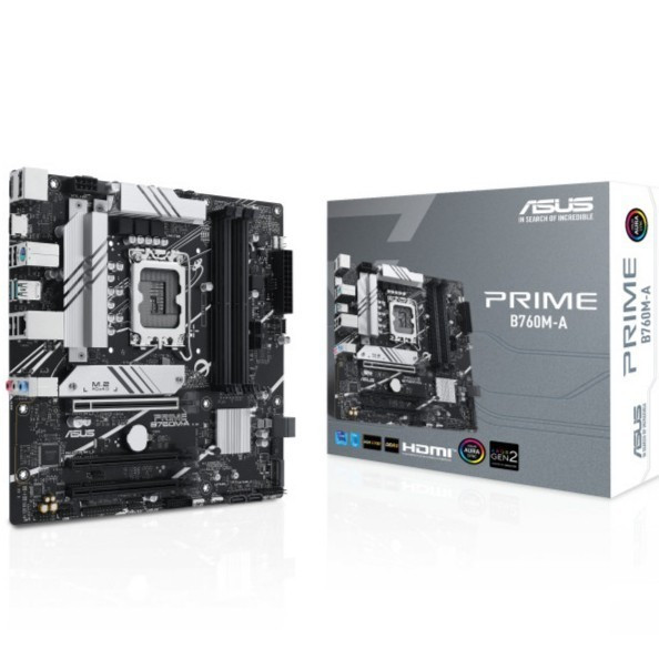 Motherboard ASUS PRIME B760M-A D5 - LGA1700 DDR5 mATX Intel gen12,13th
