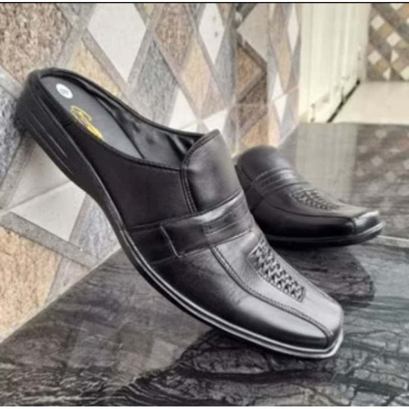 sepatu sandal slop crocodile