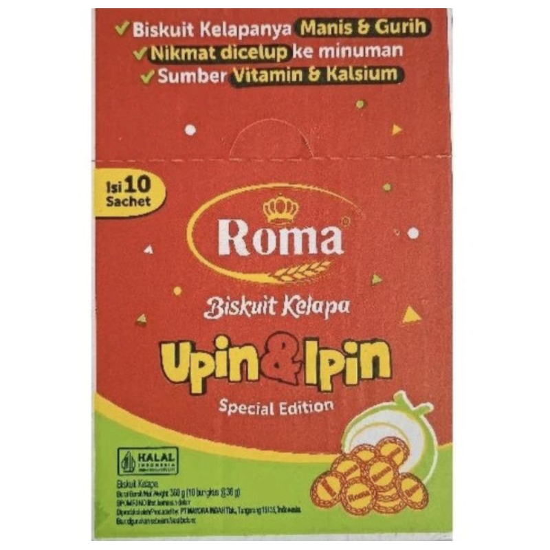 

Roma Biskuit Kelapa 10 x 27g