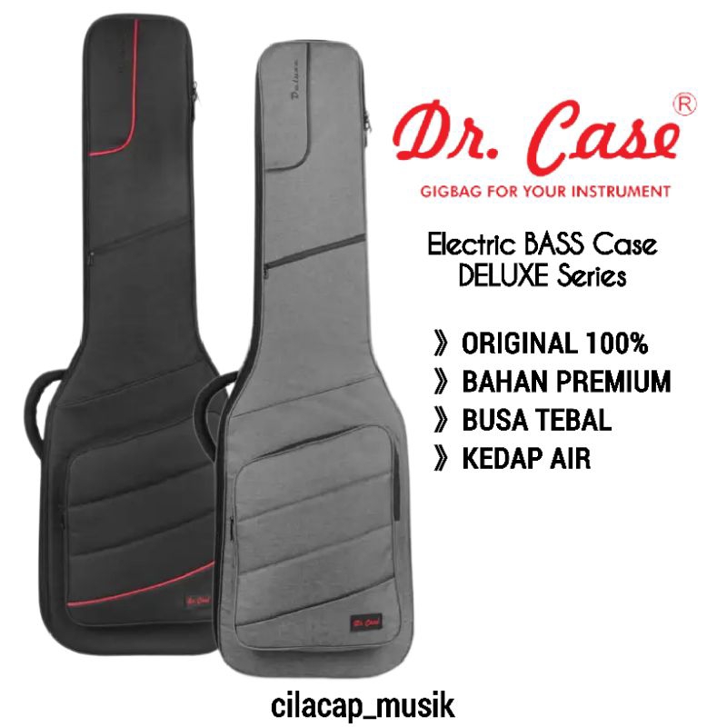 TAS GITAR BASS DR CASE DELUXE SERIES GIGBAG GITAR DR.CASE BASS ELEKTRIK