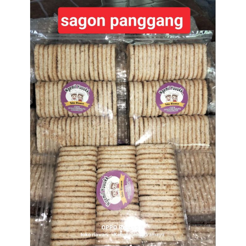 

sagon panggang oval