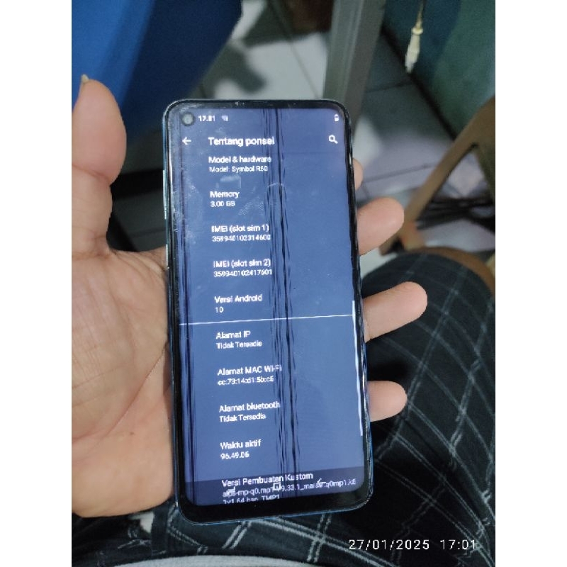 Mesin Hotwav Model: Symbol R60