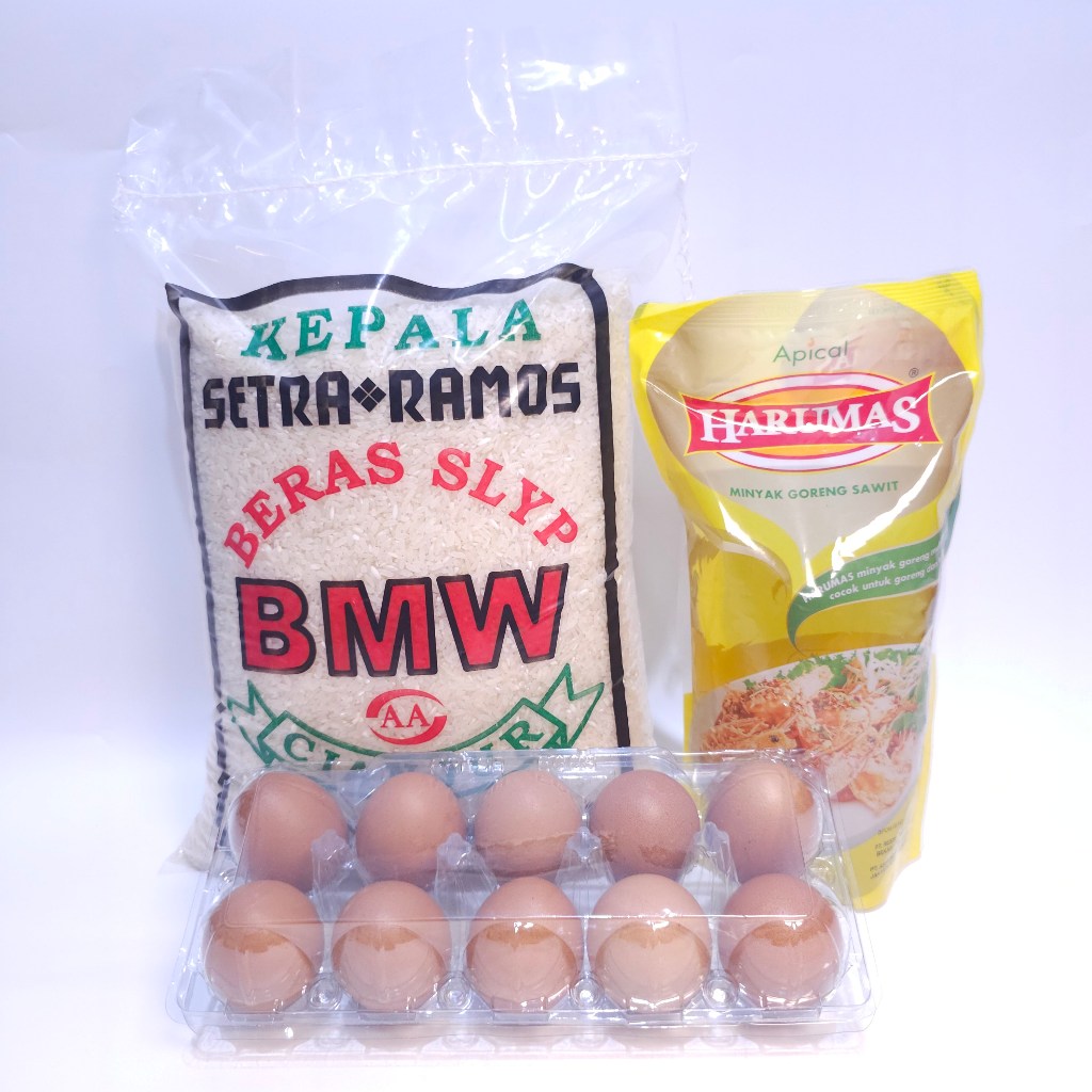 

Sembako Beras Minyak dan Telur