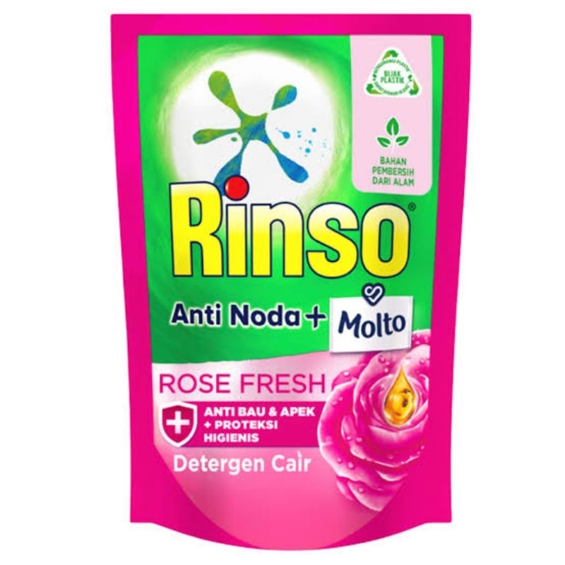 Detergent cair liquid soklin/rinso/gentle gen