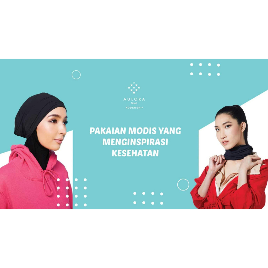 Aulora Beyul Scarf Original Syal Pelindung Kepala dan Leher Unisex