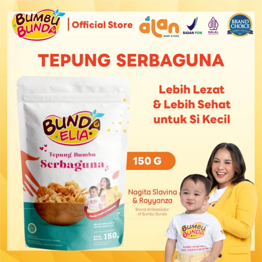 

Bumbu Bunda Tepung Bumbu Serbaguna 150G