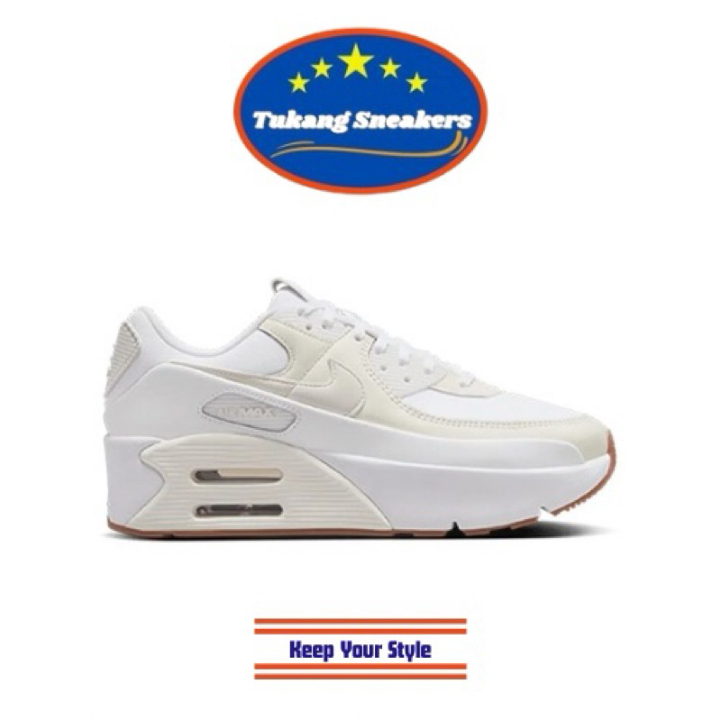 Sepatu Sneakers Wanita Nike Air Max 90 LV8 White NIKFD4328111