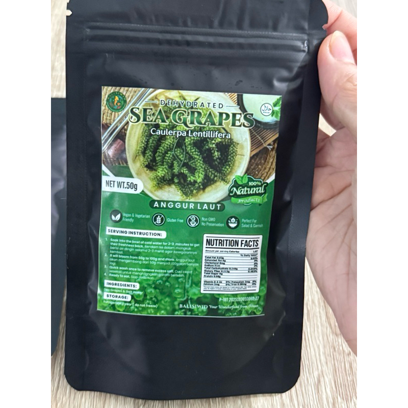 

Seagrapes/ Green Caviar/ Anggur Laut Dehydrate