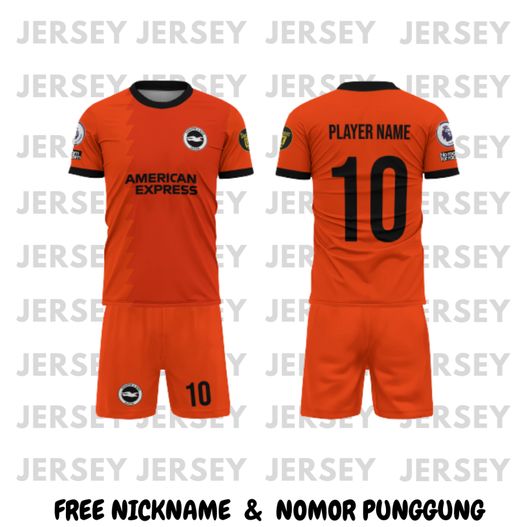 JERSEY BRIGHTON AWAY 2022 / 2023 FULL PRINTING