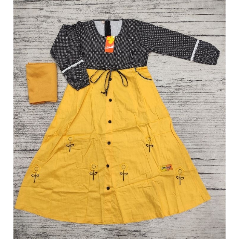 GAMIS FATTAYA KAILA / GAMIS FATTAYA TERBARU / GAMIS FATTAYA KEKINIAN /GAMIS PROMO ANAK