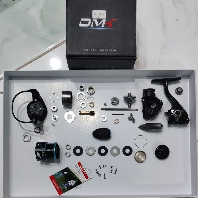 Part Original Spinning Reel DMK Blue Moon 1000 (Copotan/Second)