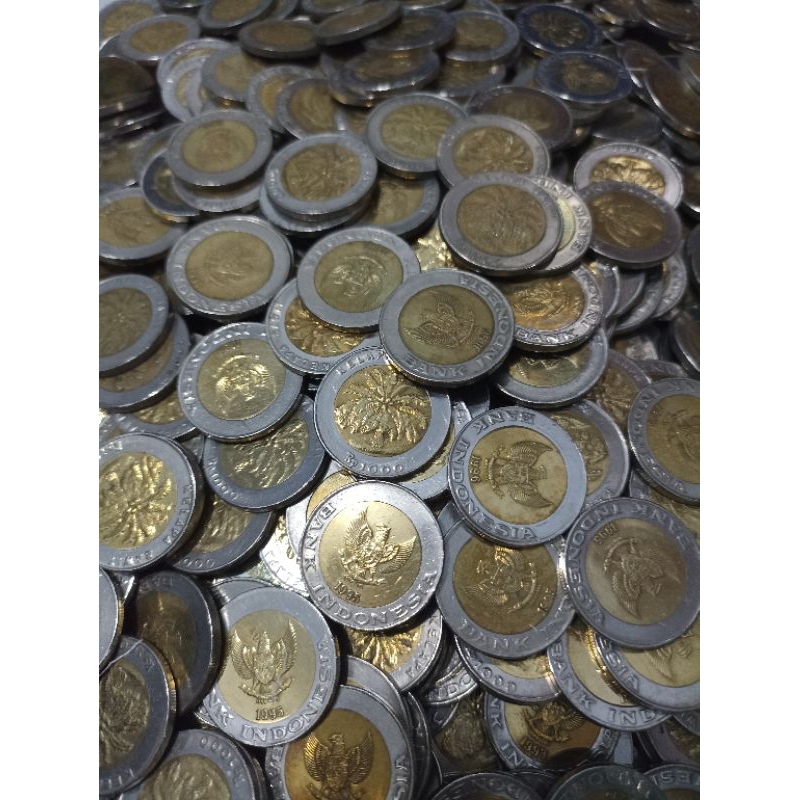 ASLI ORIGINAL UANG KOIN 1000 KELAPA SAWIT