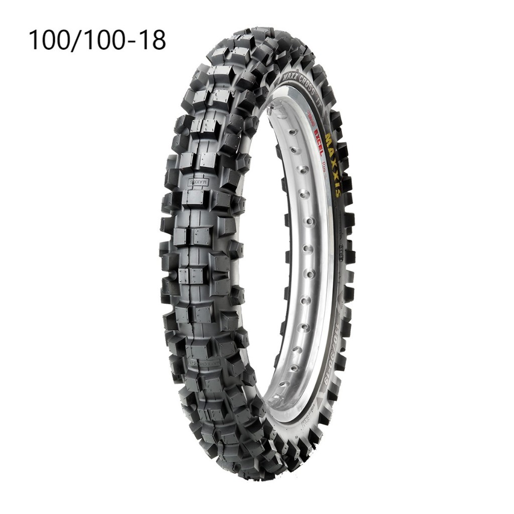 BAN LUAR MAXXIS CROSS 100/100-18 BELAKANG MOTOCROSS TRAIL KLX 150 CRF 150 WR155