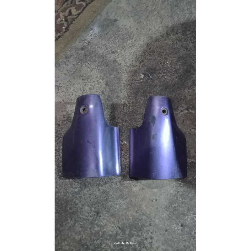 tutup skok depan Suzuki tornado ungu original