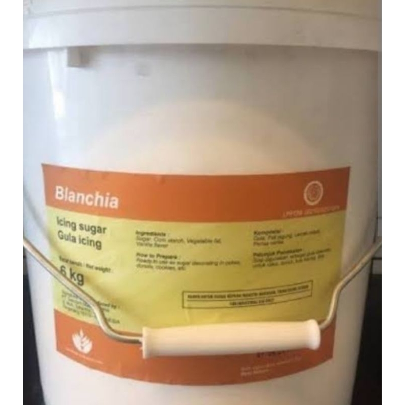 

icing sugar blancia 500 gram