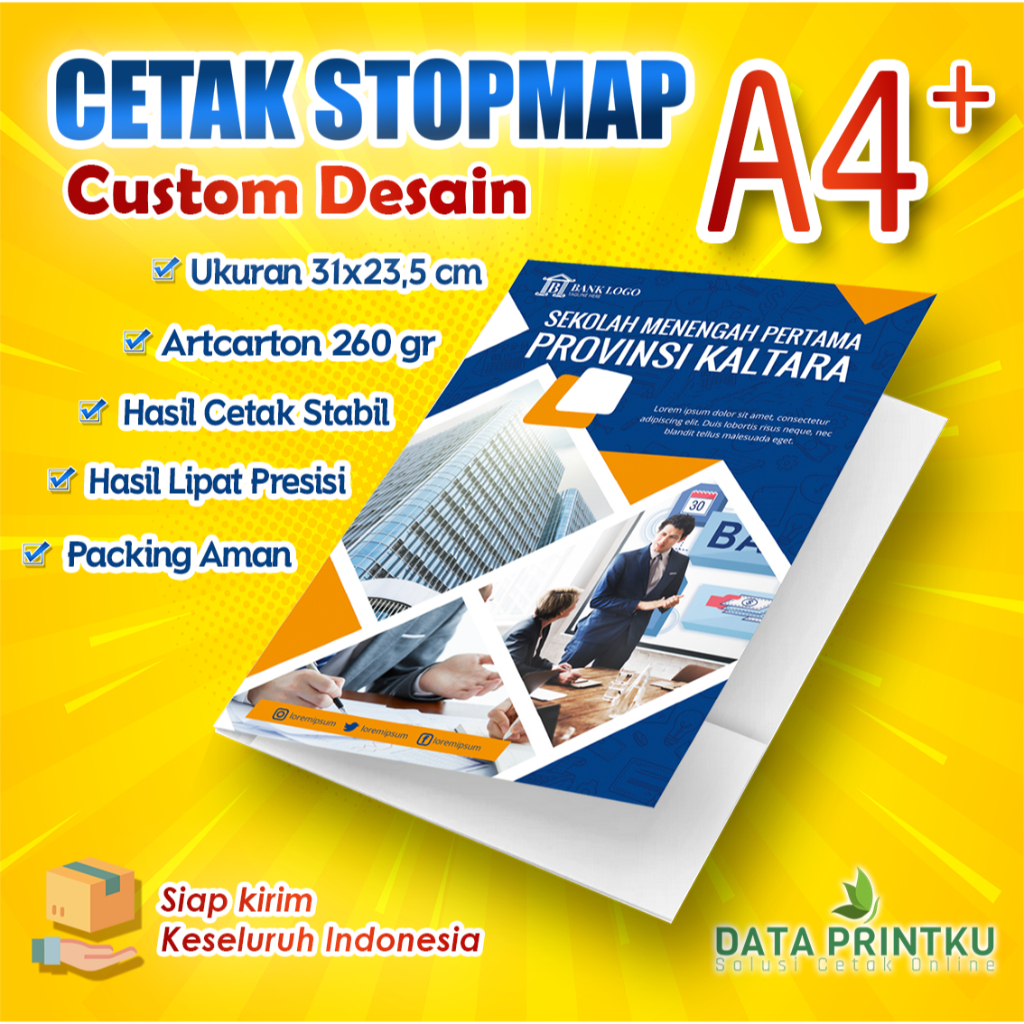 

Map A4/Map Event/Map Folder Artcarton 260 gr
