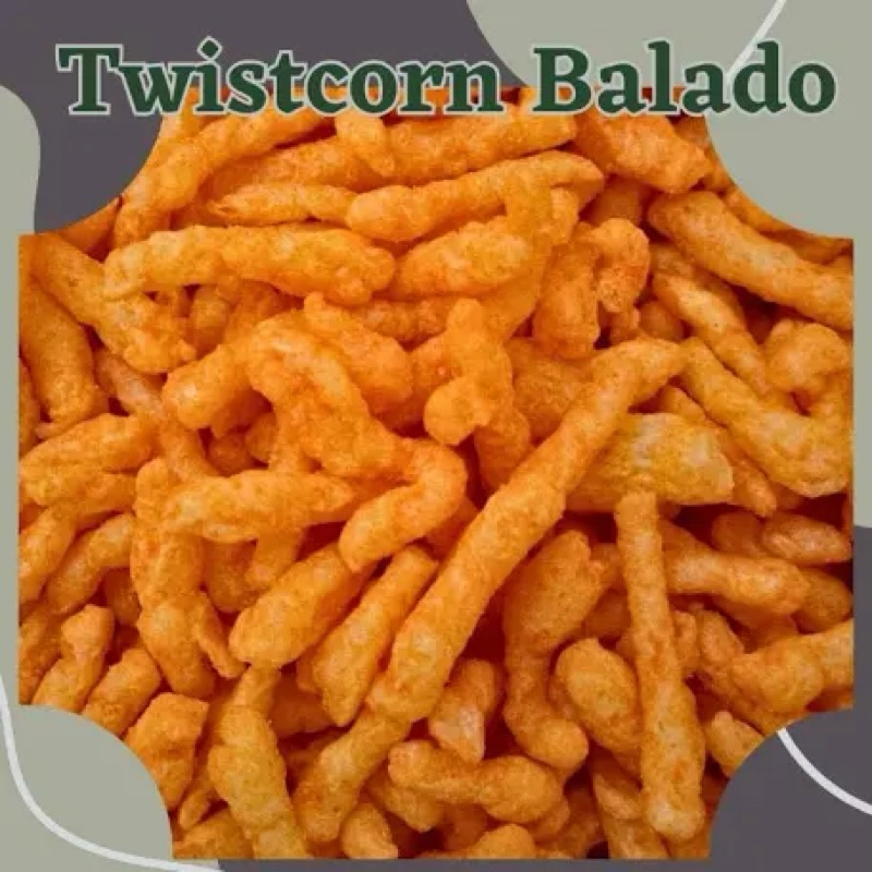 

TWIST CORN BALADO TES REPACK (MERK TES) 125gr / 250gr / 500gr / 1 Kg Twis Twis Rasa Jagung Panggang